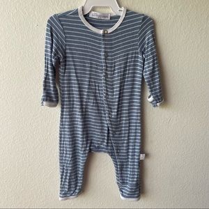 baby Goosebumps 0-3 months blue/white striped